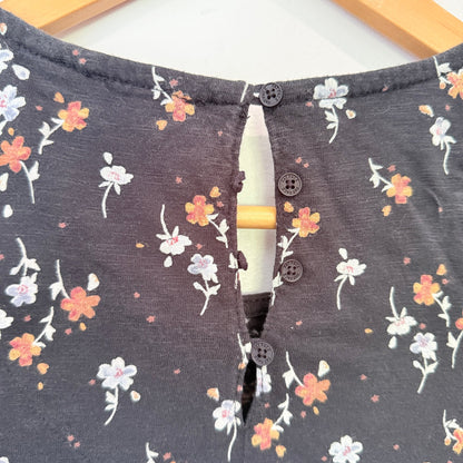 Fat Face Size 6 Floral Print Short Sleeve Tee Dress