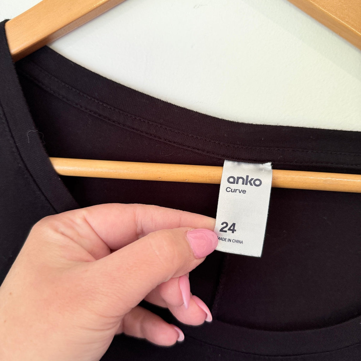 Anko Curve Size 24 Jersey Tee Dress