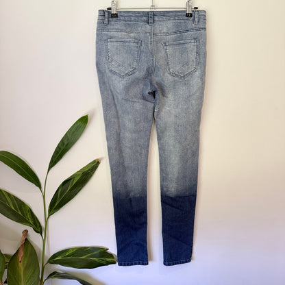 Chic a Booti Size 10 Ombre Skinny Jeans