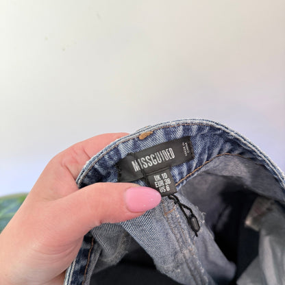 Missguided Size 10 | Waist 70cm Straight Leg Jeans