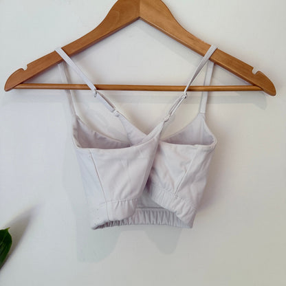 Glassons Size S Strappy Cross Back Crop Top