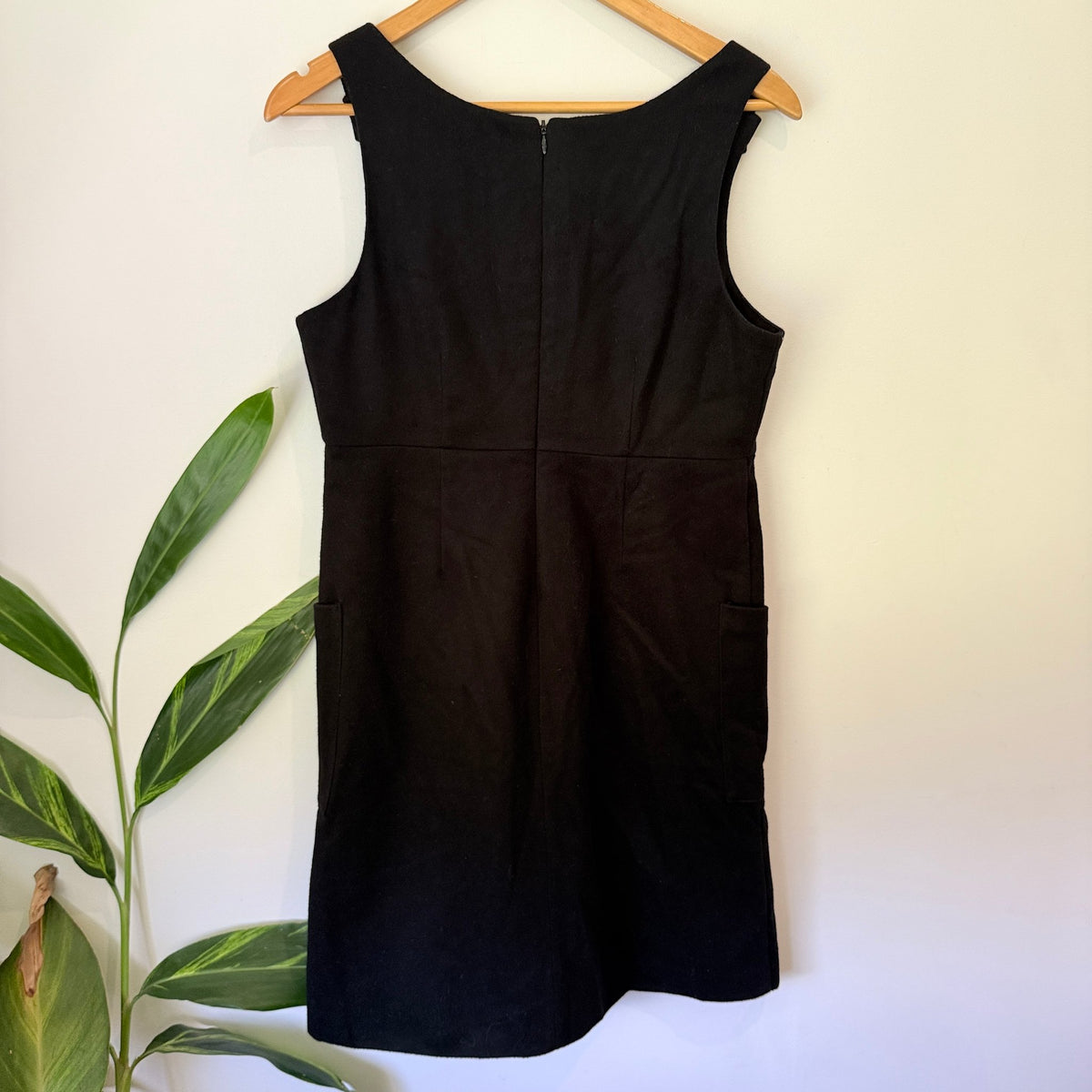 Witchery Size 10 Wool Cashmere Blend Pinafore Dress