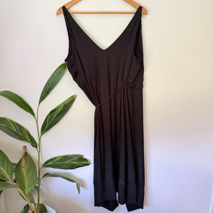 Glassons Size 10 Wrap Tie Waist Midi Dress