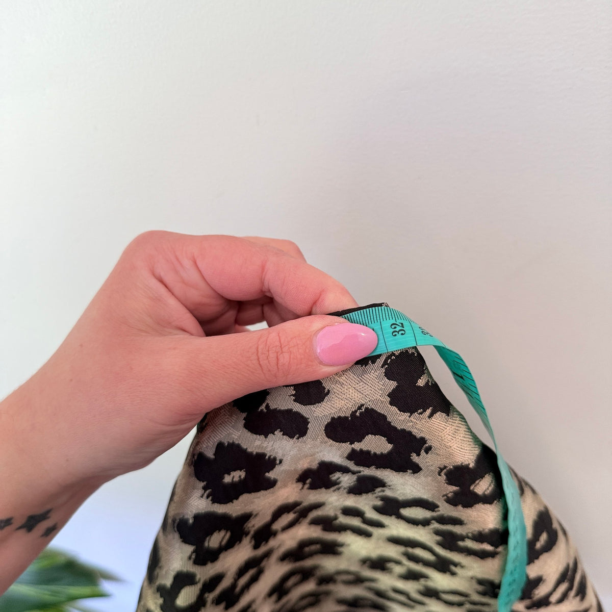 Superscape Size S | Waist 64cm Leopard Jacquard Mini Skirt
