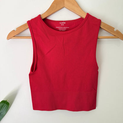 Glassons Size XS/S Ribbed Crop Tank