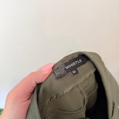 Whistle Size 10 Stretch Tapered Pants