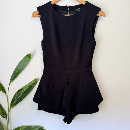 Paper Heart Size 8 Peplum Sleeveless Playsuit
