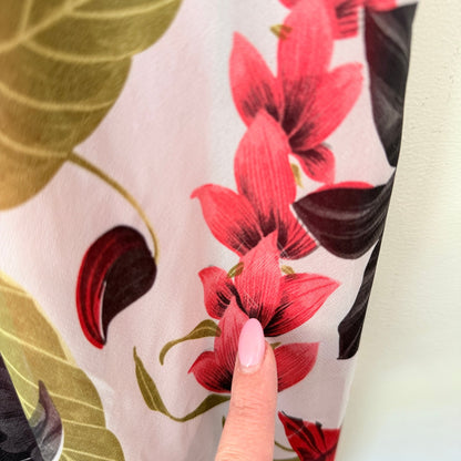 ID-C Size XS Floral Print Strappy Maxi Dress