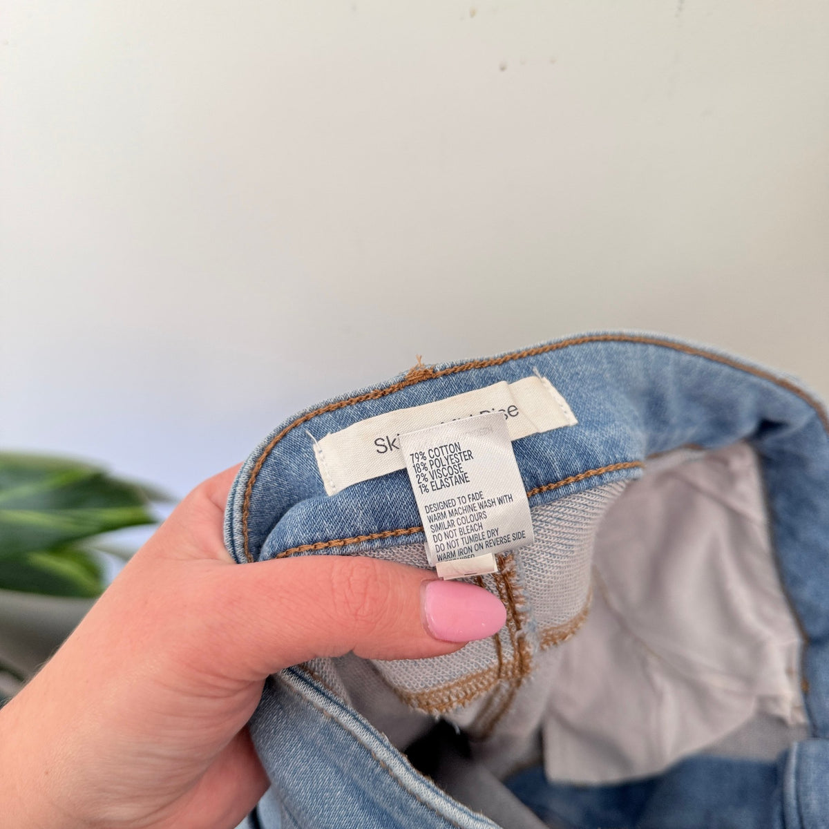 Anko Size 10 Skinny Mid Rise Jeans