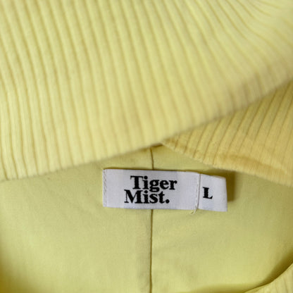 Tiger Mist Size L Rib Knit Cut Out Mini Dress