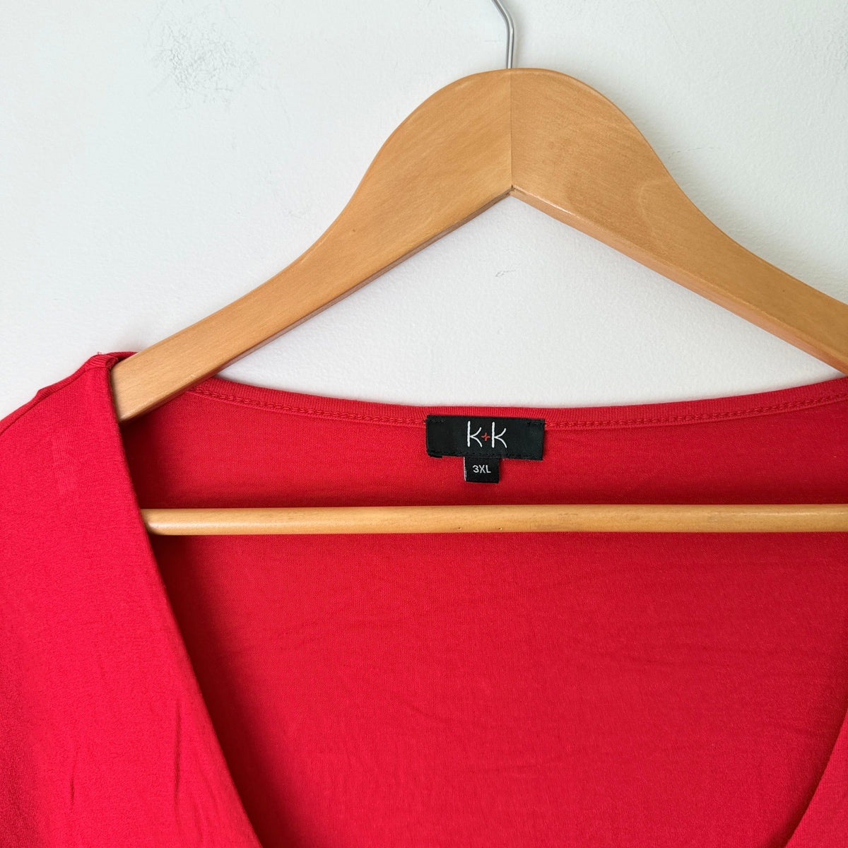 kk Size 3XL Scoop Neck Jersey Tunic Top