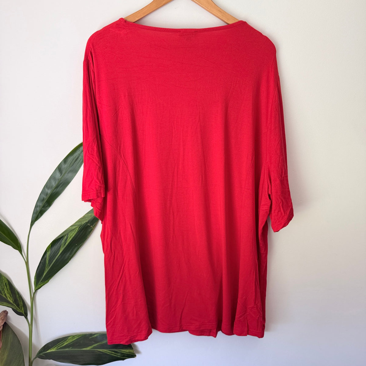 kk Size 3XL Scoop Neck Jersey Tunic Top