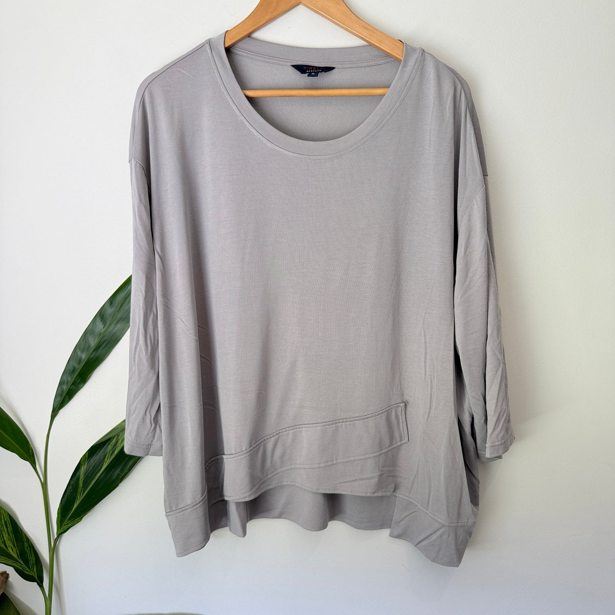 Tirelli Weekend Size XL Bamboo Long Sleeve Top