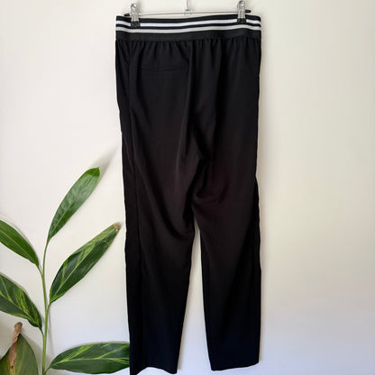 River Island Size Waist 78cm Stripe Waistband Straight Leg Pants