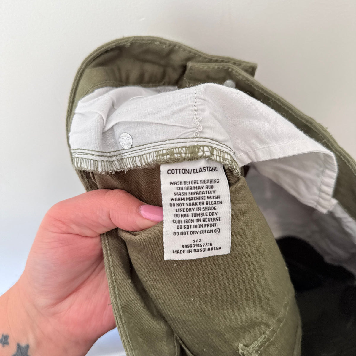 H&H Skinny Size 8 Zip Pocket Cargo Pants – photo 3