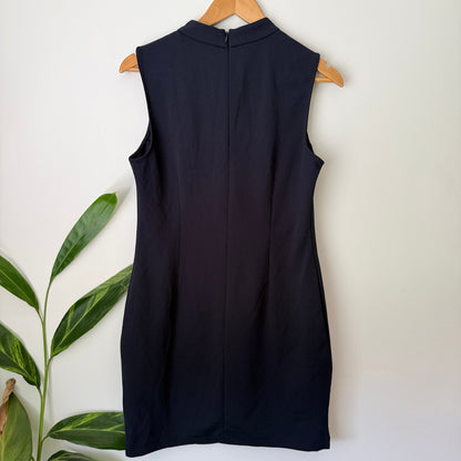 Sharagano Size 8 Mock Neck Sleeveless Sheath Dress – photo 4