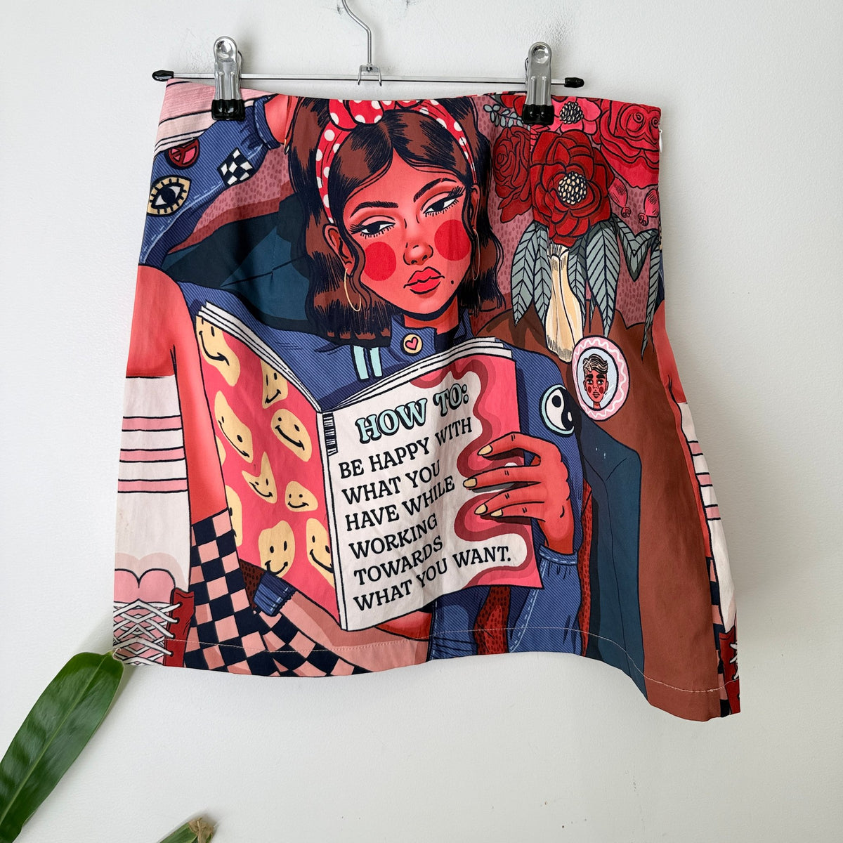 SHEIN X Size M Graphic Print Mini Skirt – photo 5