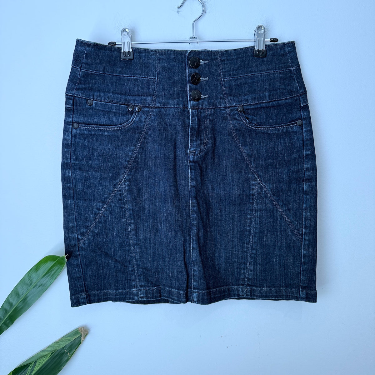 Max Size 10 Denim Pencil Skirt