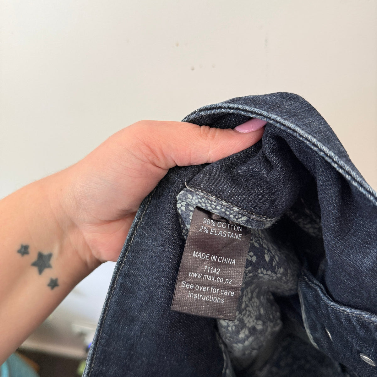 Max Size 10 Denim Pencil Skirt – photo 2
