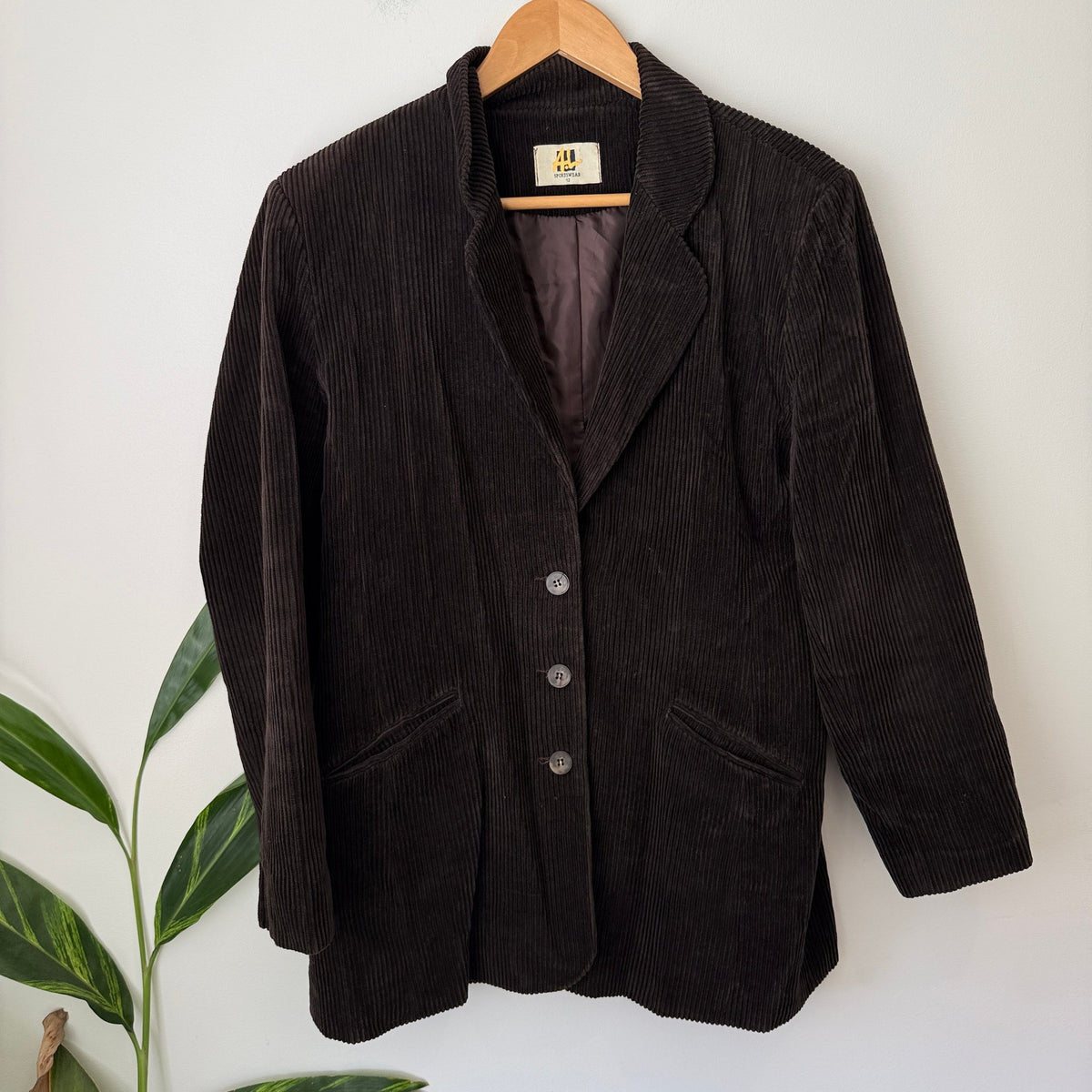 AL Sportswear Size 12 Corduroy Blazer