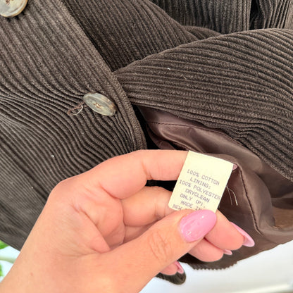 AL Sportswear Size 12 Corduroy Blazer – photo 3