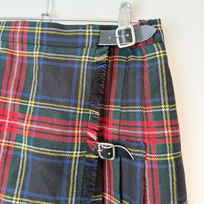 Vintage D&H Cohen Size Waist 72cm Tartan Buckle Kilt – photo 5