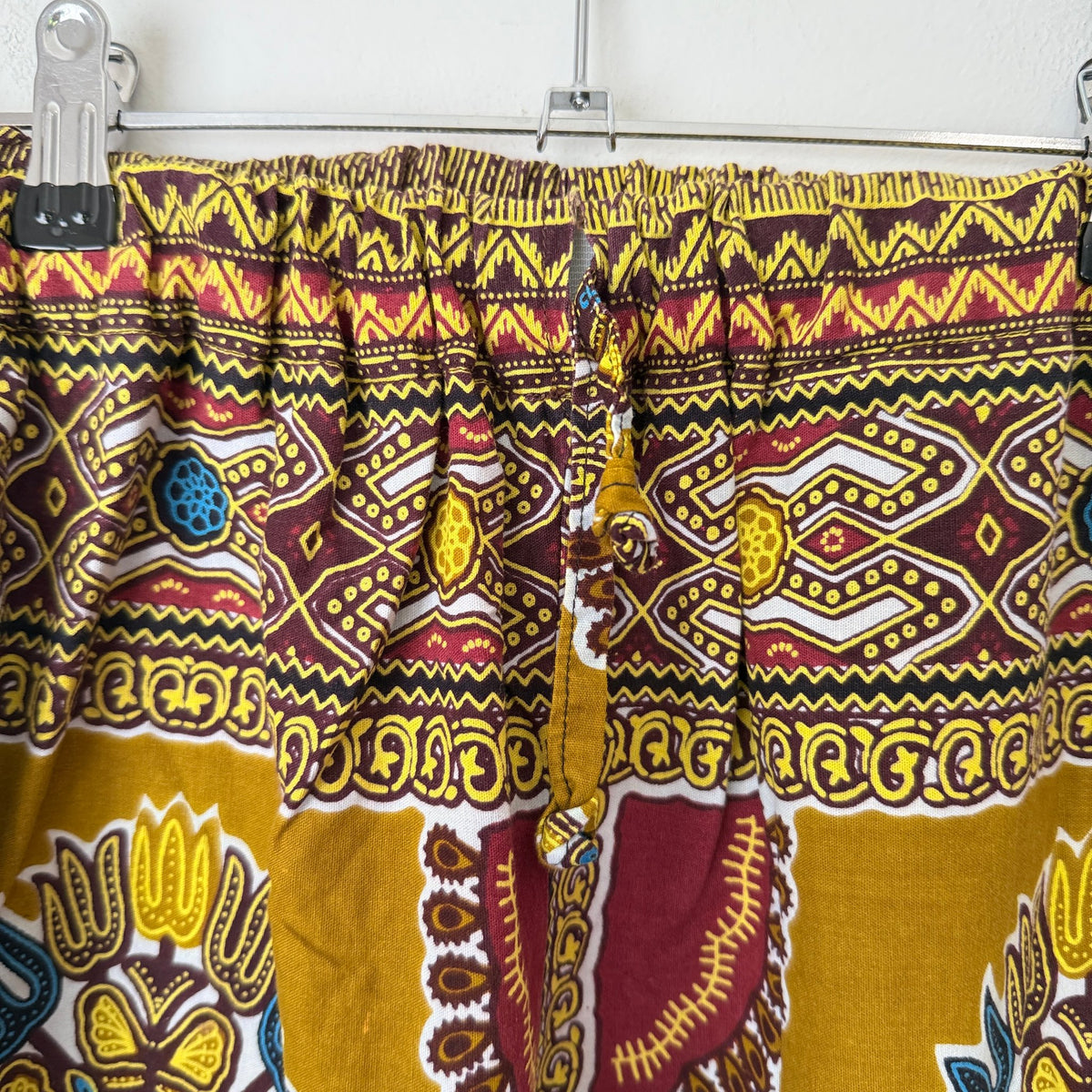 Brand Unknown Size Waist 72cm Dashiki Print Drawstring Harem Pants