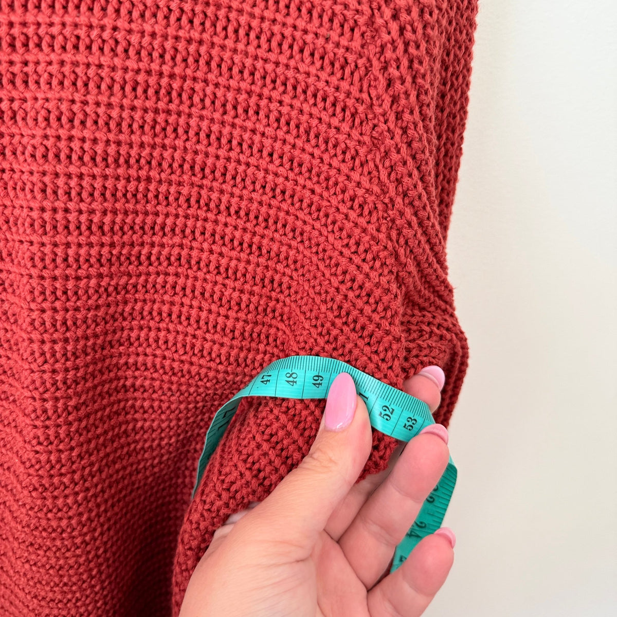 Suzanne Grae Size U/Arm to U/Arm 52cm Chunky Knit Wrap Cardigan