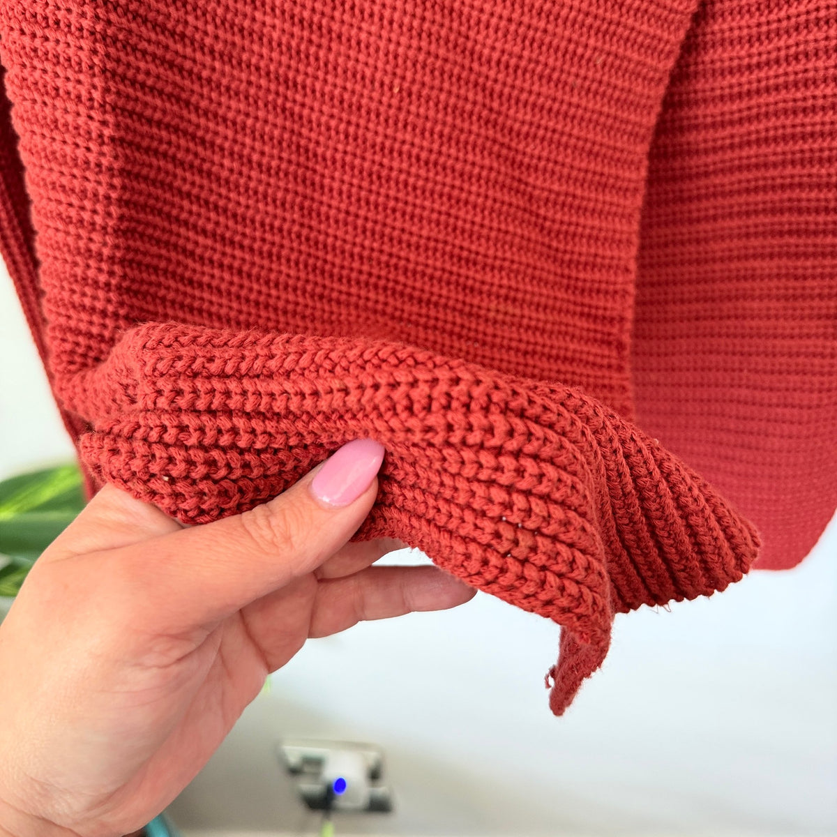 Suzanne Grae Size U/Arm to U/Arm 52cm Chunky Knit Wrap Cardigan
