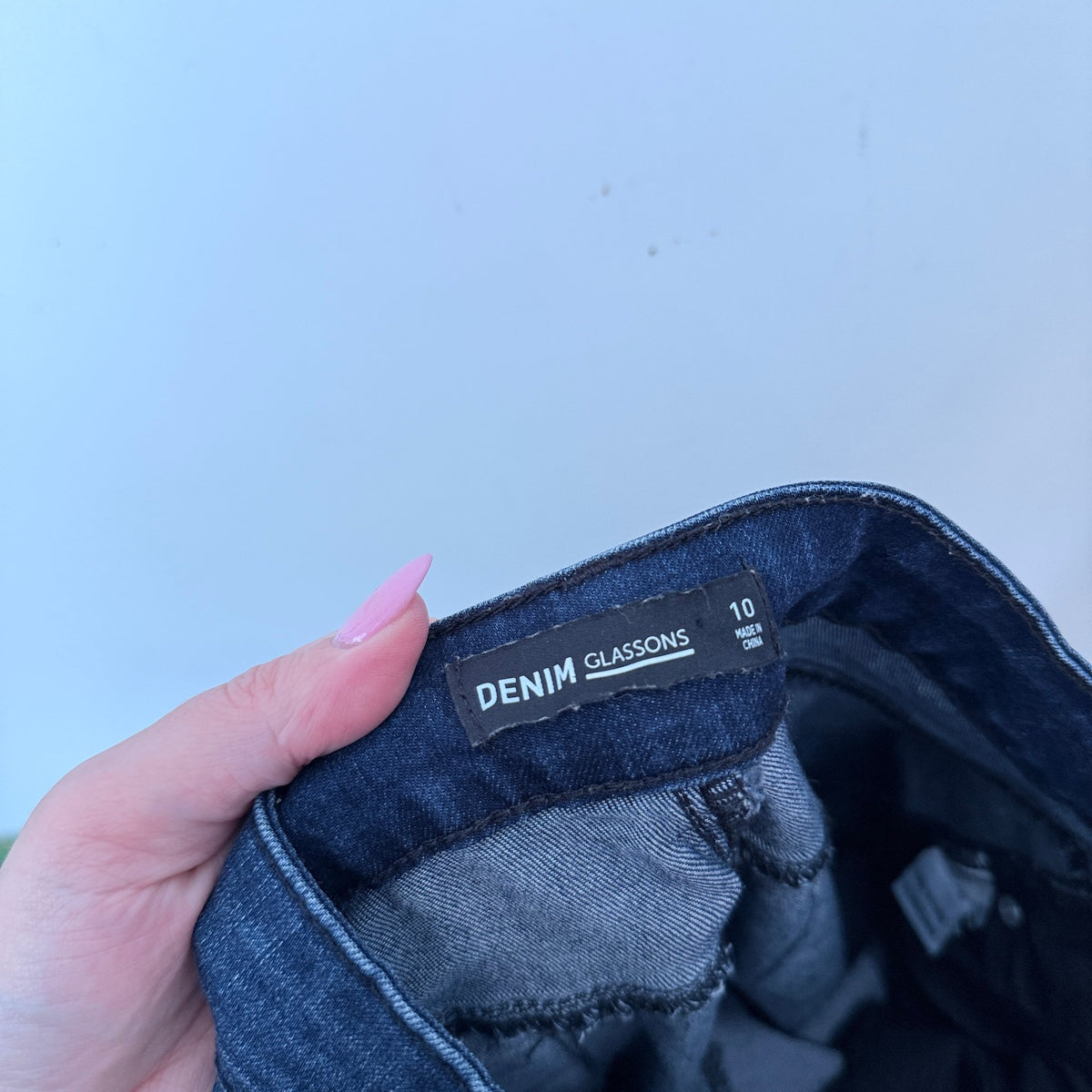 Glassons Size 10 Ankle Zip Skinny Jeans