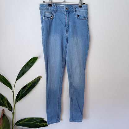 Anko Size 10 Skinny Mid Rise Jeans