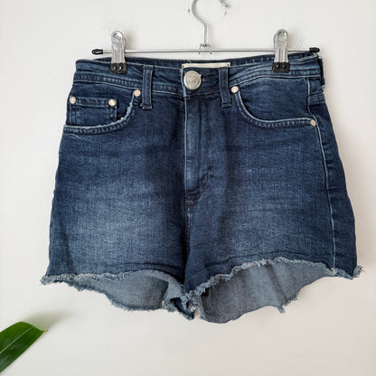 Jazmin Chebar Size 24 | Waist 68cm High Waist Denim Cut Off Shorts