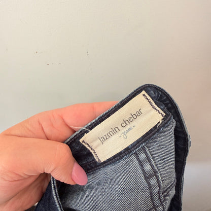 Jazmin Chebar Size 24 | Waist 68cm High Waist Denim Cut Off Shorts