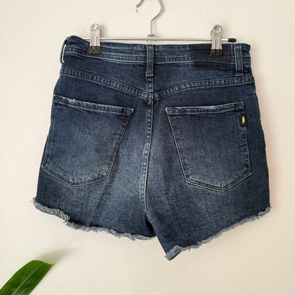 Jazmin Chebar Size 24 | Waist 68cm High Waist Denim Cut Off Shorts