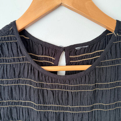 Brand Unknown Size U/Arm to U/Arm 35cm Smocked Sleeveless Maxi Dress