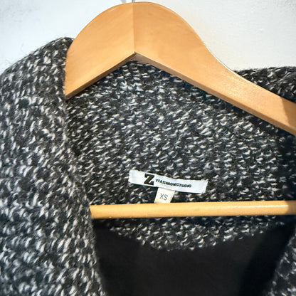 ZY Fashion Studio Size XS Boucle Belted Wrap Coat – photo 2
