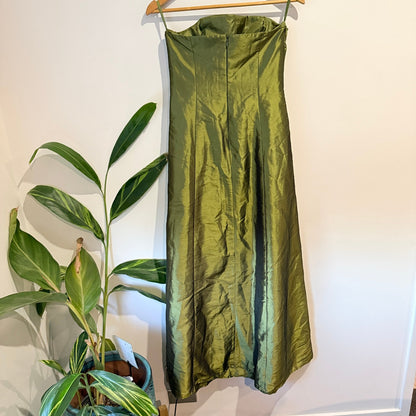 Brand Unknown U/Arm 36cm Taffeta Strapless Dress – photo 5