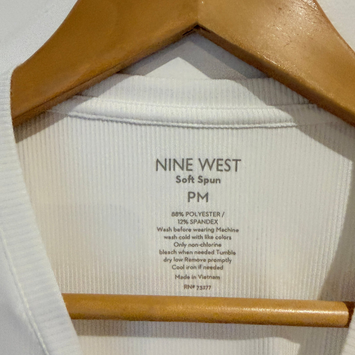Nine West Size PM Soft Spun Short Sleeve Tee – photo 2