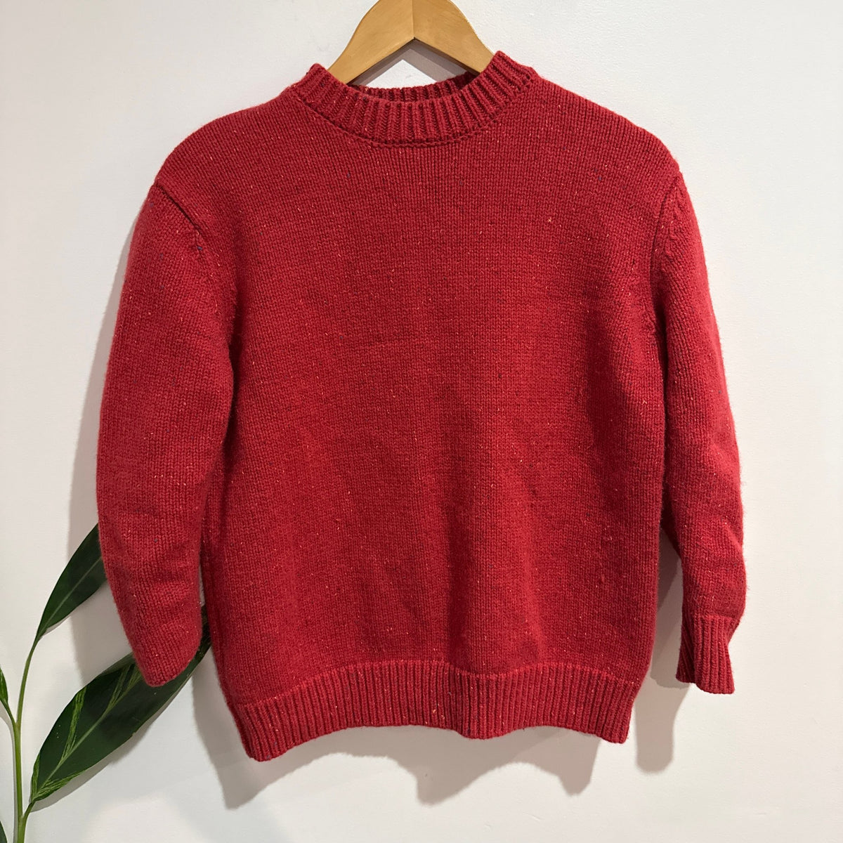 ULD Unlabeled Size XS Speckled Wool Knit Jumper