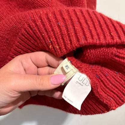 ULD Unlabeled Size XS Speckled Wool Knit Jumper – photo 2