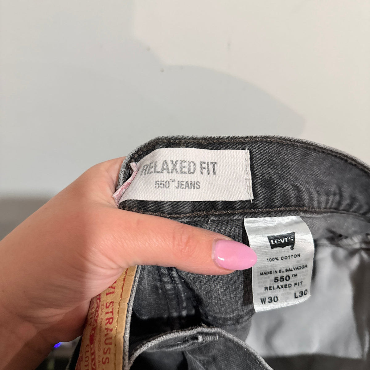 Levi's 550 Size W30 L30 Relaxed Fit Jeans – photo 2