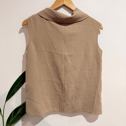 Unica Size XS | U/Arm to U/Arm 48cm Cowl Neck Sleeveless Top – photo 5