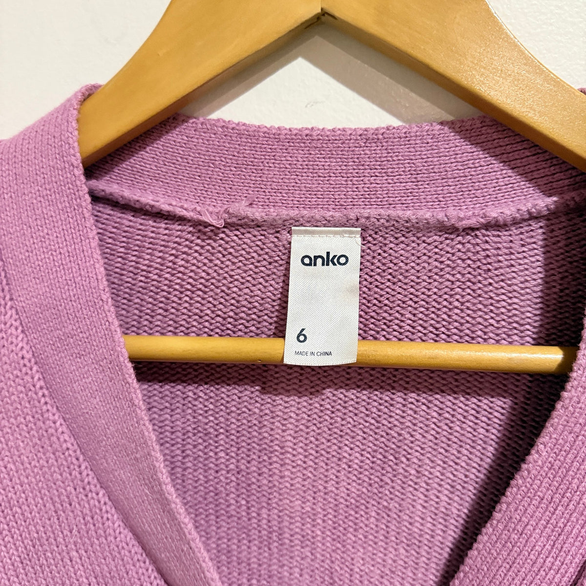 Anko Size 6 Knit Crop Button Cardigan – photo 2