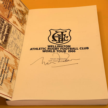 Wellington Athletic Rugby Football Club World Tour 1966 by Neven MacEwan with Seamus Coogan (SIGNED)