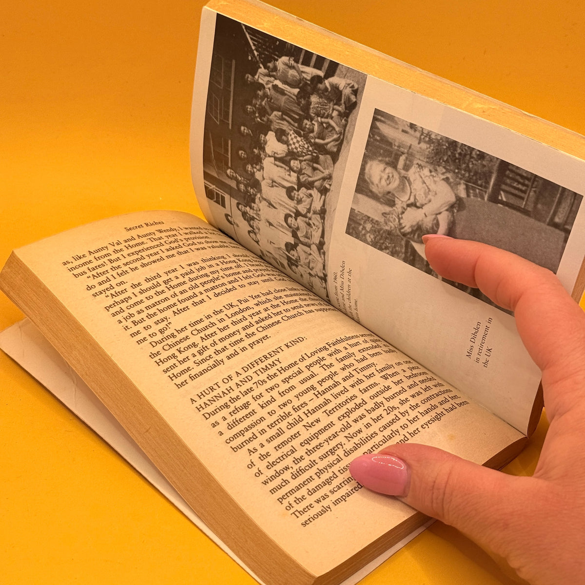 Secret Riches: Hope Among the Handicapped of Hong Kong by Linda Ball