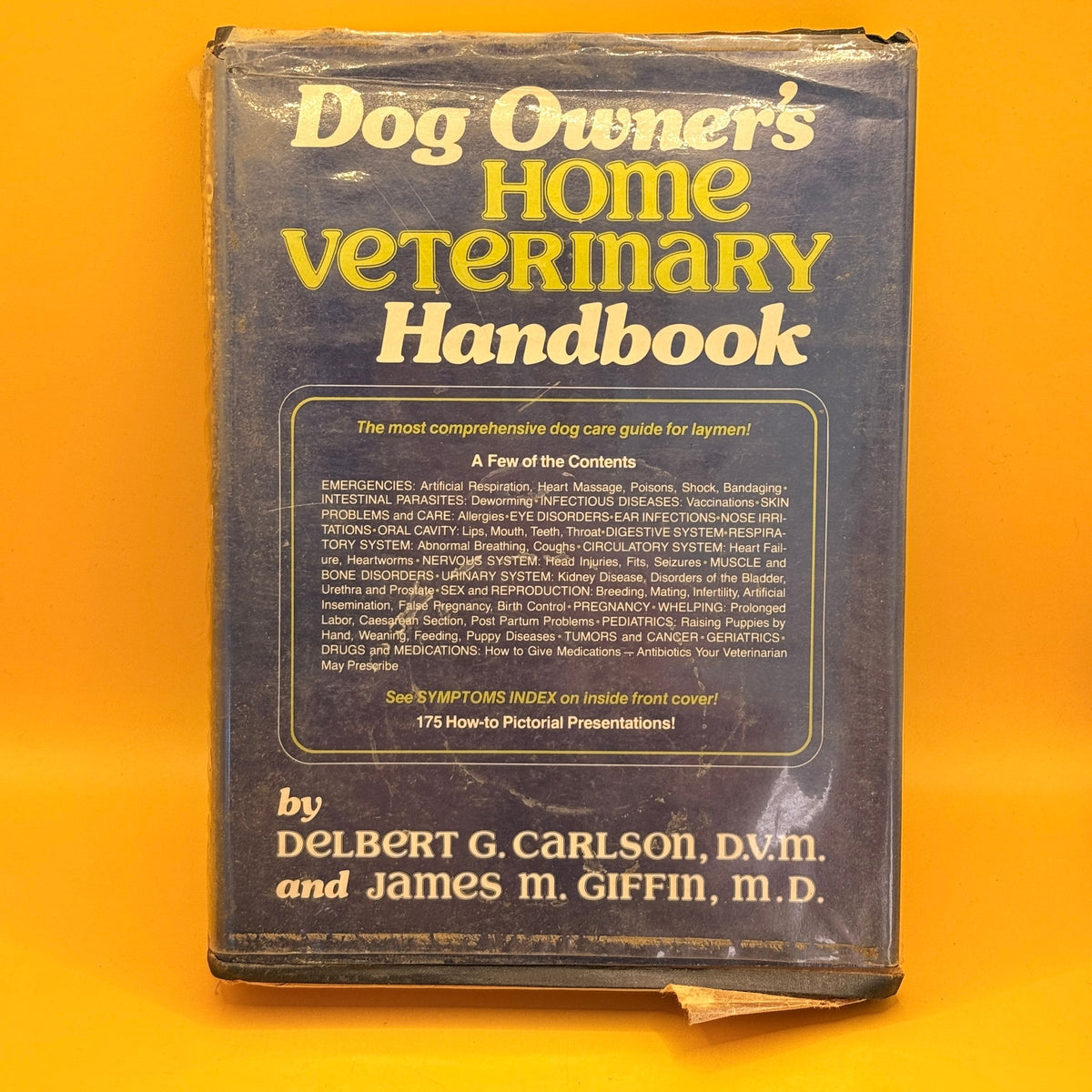 Dog Owner's Home Veterinary Handbook by Delbert G. Carlson and James M. Giffin (1987)