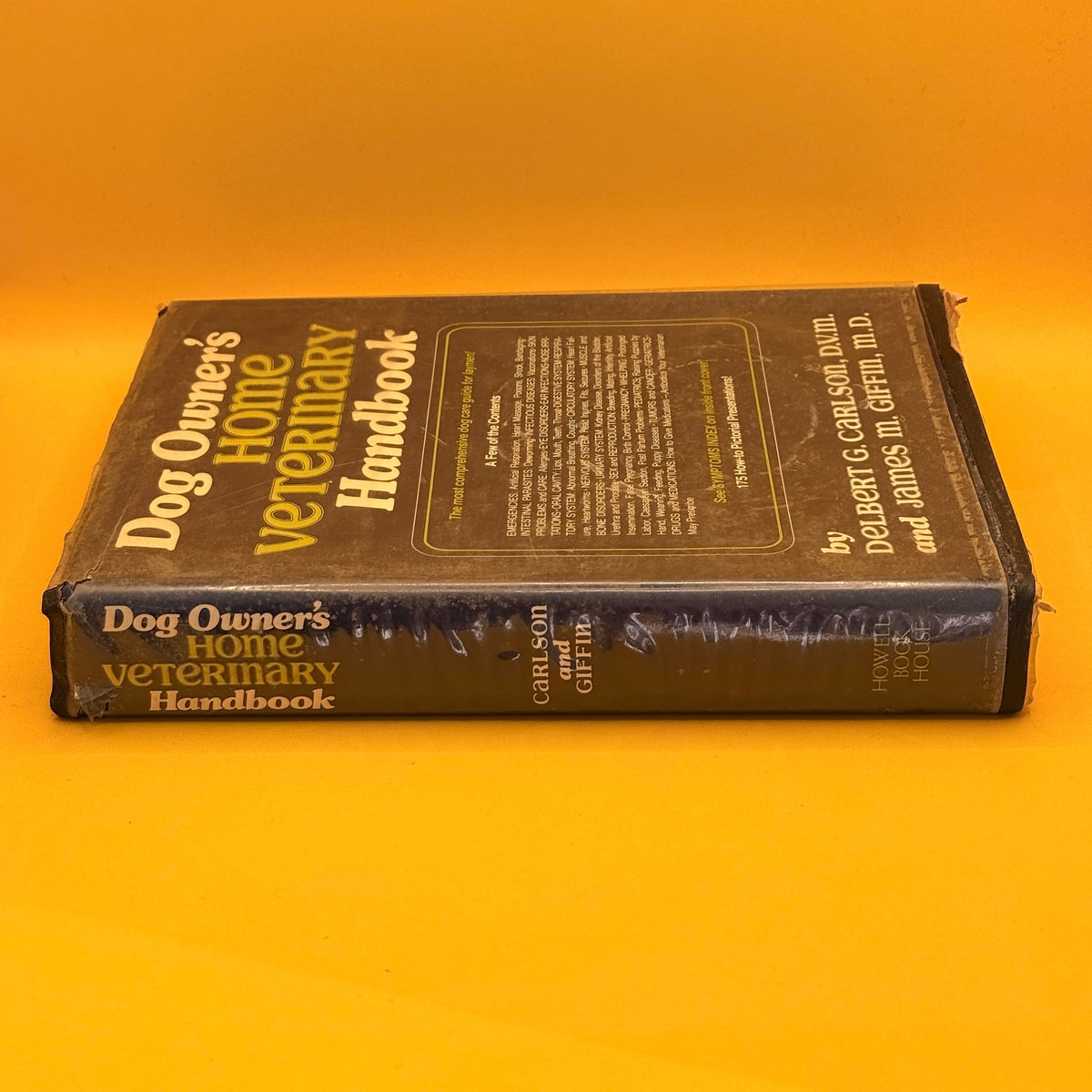 Dog Owner's Home Veterinary Handbook by Delbert G. Carlson and James M. Giffin (1987)