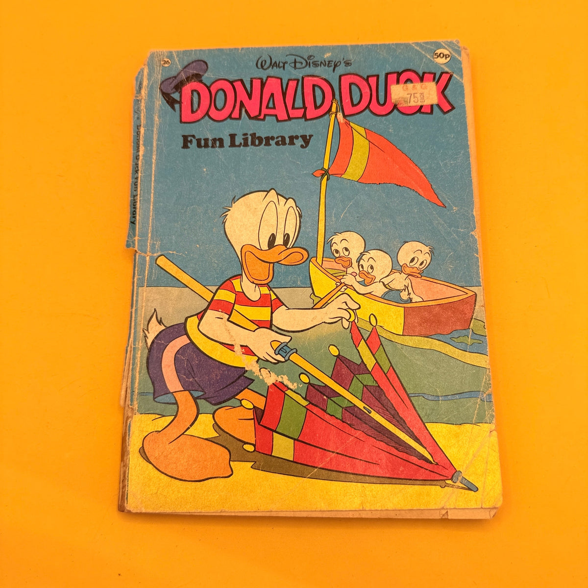 Vintage Donald Duck Fun Library by Walt Disney Productions