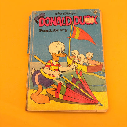 Vintage Donald Duck Fun Library by Walt Disney Productions