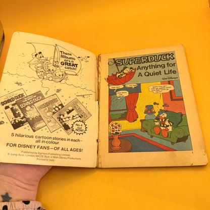 Vintage Donald Duck Fun Library by Walt Disney Productions